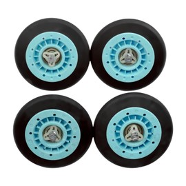 DC97-16782E Dryer Drum Roller with Ball Bearing Replacement for DC97-16782ECM DC97-16782A DC97-16782B AP6884453 PS12720843 Compatible with SAM SUNG Dryer (4 Pack)