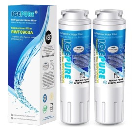 ICEPURE UKF8001 Replacement Refrigerator Water Filter For UKF8001, UKF8001AXX