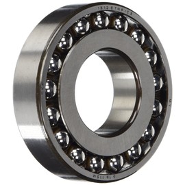 SKF 2207 ETN9/C3 Double Row Self-Aligning Bearing, ABEC 1 Precision, Open, Plastic Cage, C3 Clearance, Metric, 35mm Bore, 72mm OD, 23mm Width