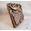 Metal Tile rts Manufacturing Bronze Wildlife (Moose) 4"x4" Decorative Wall