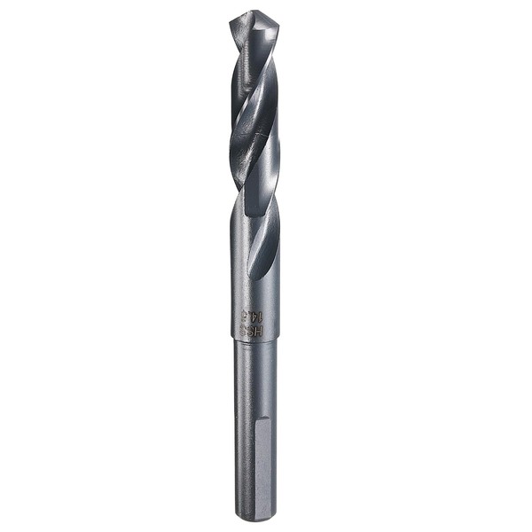 HARFINGTON 14.5mm Drill Bit 1/2" Reduced Shank 3-Flat 4341 High