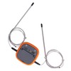 Barbecue Oven Thermometer Dual Probe Electronic Digital Display Touch Button