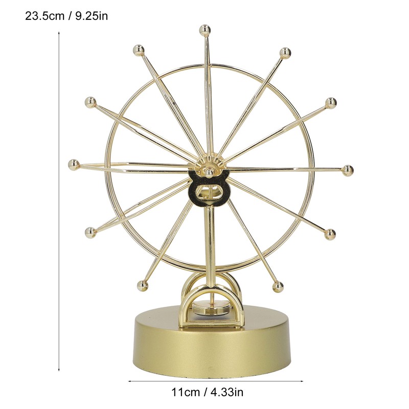 Electronic Ferris Wheel Desk Toy Magnetic Rotation Perpetual Motion Home