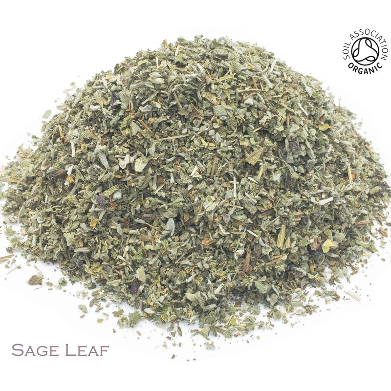 Organic Sage Leaf Pure Herbal Infusion (25 Unbleached Tea Bags