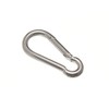 Snap Spring Clip Carabiner Hooks 5 mm 3/16 Inch BZP Steel Pack of 12