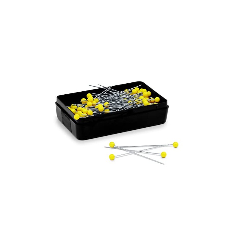 Dritz 3005 - Pasadores para acolchar, 1-3/4 Pulgadas, Amarillo (175
