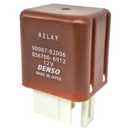 90987-02006 Relay - 40A 12V DC 4-Pin SPST Automotive Relay Compatible with Select Toyota Corolla/Camry/RAV4 & Lexus - Fixes P069E Code, Cooling Fan & Fuel Pump Failures