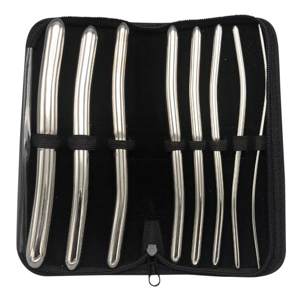 Hergom Eco Hegar Juego De Dilatadores Acero Inox. 8 Pzs