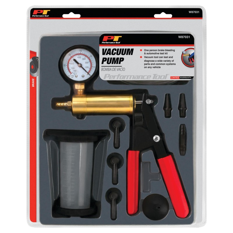Performance Tool W87031 Vacuum Pump Kit For Vacuum and Pressure