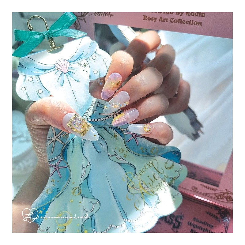 Mermaid's Dream Aurora Unique Emotional Nail - Short Oval /