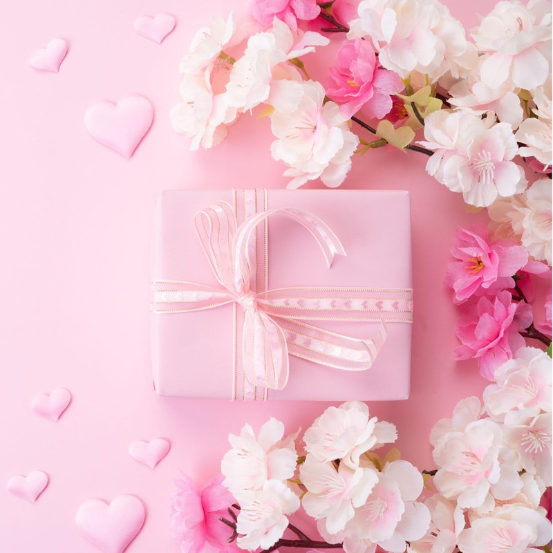 Sadaunbe Pink Tissue Paper 40 Sheets for Gift Bags Valentine's