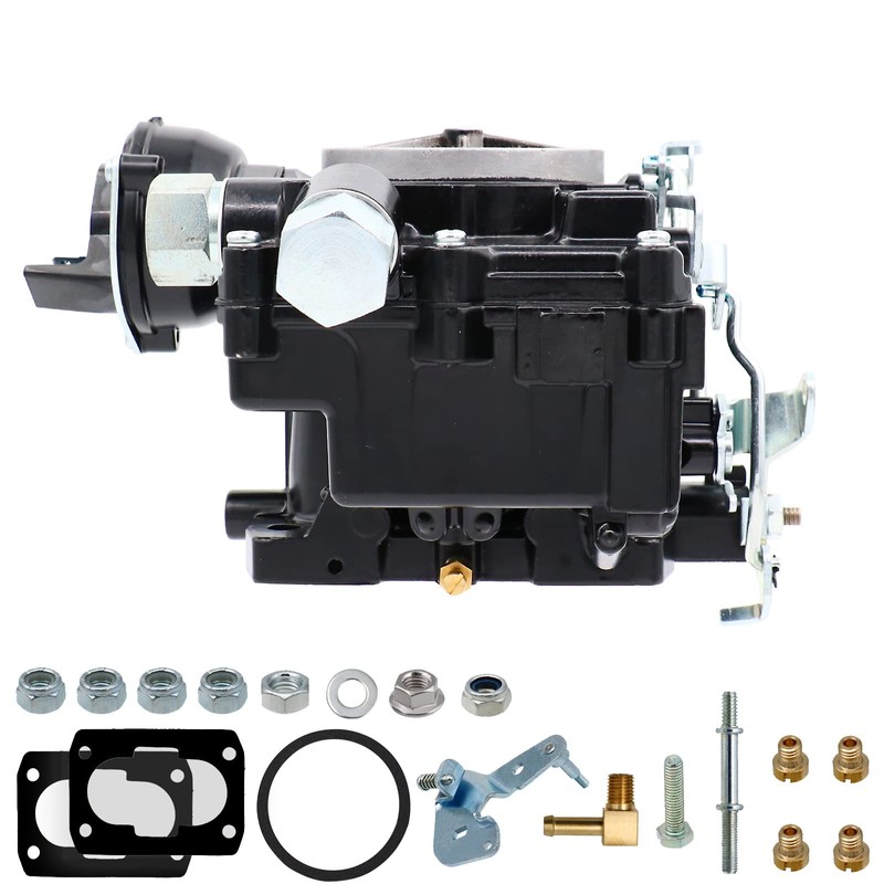 NENKUTEN Marine Carburetor 2 Barrel Carb for Mercruiser 3.0L/2.5L Electric