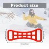 Ski Boot Buckle Lever with Hanging Buckle, Portable Tightening Boot