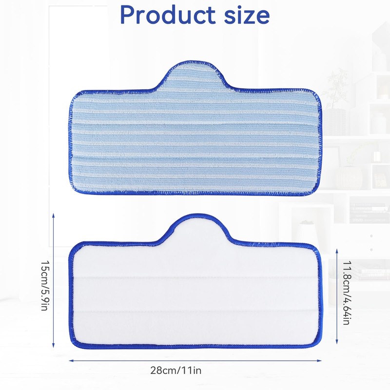 Steam Mop Pads Fit for Dupray Neat Steam Cleaner -