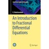 An Introduction to Fractional Differential Equations (Industrial and Applied Mathematics)