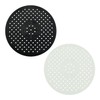 2 Pieces Anti-Slip Sink Mats, Kitchen Dish Draining Mats, Round