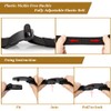 taffeta alley Black Arcade Belt Men，Elastic Nylon Belts for Men