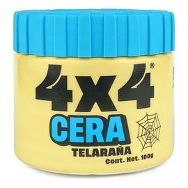 4 X 4 - 4x4 Cera Telaraña para Barberos, Estilizado de Cabello, 100g - 100g | azul - Top Quality