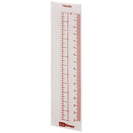 BSB 02-0487 Day Indicator Ruler A6 6-Hole Punched for Compact Organiser