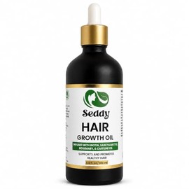 Seddy Aceite Para El Crecimiento Del Cabello Con Cafeína, Romero, Ricino, Biotina, Menta, Argán Y Jojoba - Aceite 100% Puro Y Natural Para Fortalecer 