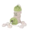 Set of 3 Reusable Hanging Vegetable Storage and Dispenser Bags,