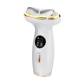 EMS Gua Sha, Face Massager Against Wrinkles, Gua Sha Electric with 7 Modes, Anti-Wrinkle Beauty Device with Heat Cold Vibrations, 7 Colours EMS Face Yoga, for Skin Care, Improvement