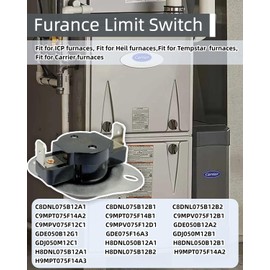 L210-20F Furance Limit Switch Fit for ICP,Fit for Heil,Fit for Tempstar, Replace for 313408 338085-758 34335001 34335-001 HQ34335001TD