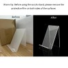 2 Pieces Acrylic Tablet Holder Book Stand Acrylic Display Easel