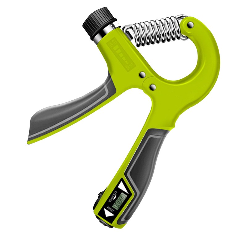 Grip Strength Trainer with Counter Adjustable Strength Electronic Hand Grip