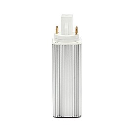 HERO-LED G24-40S-4P-DW Rotatable PL-C Lamp G24Q 4-Pin LED CFL/Compact Fluorescent Lamp, 8W, 18W Equal, Daylight White 5000K (Remove/Bypass The Ballast)