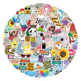 Water Bottle Stickers for Kids - Bulk Waterproof Fun Stickers for Classroom, Suitable for Water Bottles - Kid Sticker (PC2)