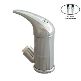 Shower Mixer Roma Tap Chrome 12V Micro Switched Hot & Cold Shower for Caravan Motorhome Boat