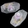 FMHXG 2PCS Transparent Inline Dimmer Switch Wire Rotary Wire Sliding