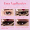 2Pcs Eyeliner Stencils Set 6 in 1 Reusable Templates for