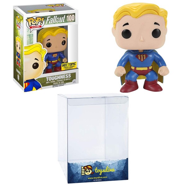 Toughness (Hot Topic Exc): Funk o Pop! Games Vinyl Figure Bundle