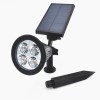 FixtureDisplays Solar Lights LED Adjustable Spotlight Wall Light Landscape Night