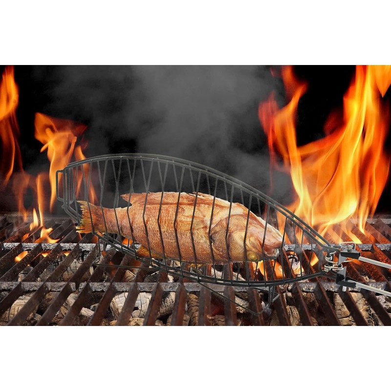 RTT Fish Grill Basket 2 Packs - Premium Stainless Steel
