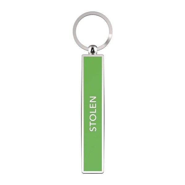 IF Show Offs Keys, Novelty Metal Keyrings with Enamel Infill