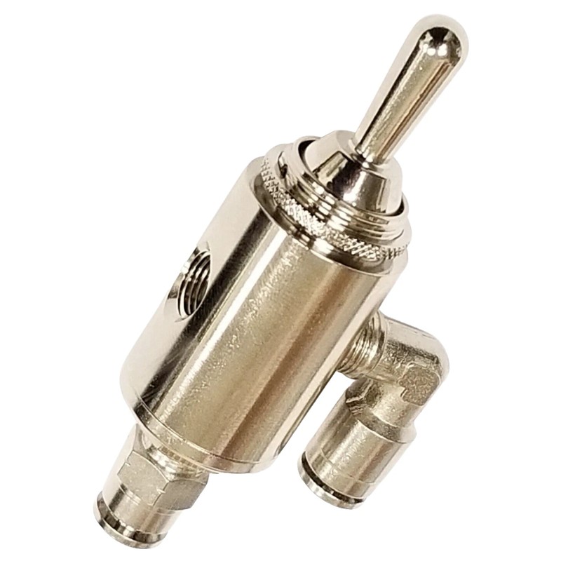 airmaxxx Manual Air Ride Valve 3 Position Toggle Switch 1/4"