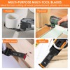 24Pcs Extra Long Oscillating Saw Blade Set Universal Bimetal Oscillating