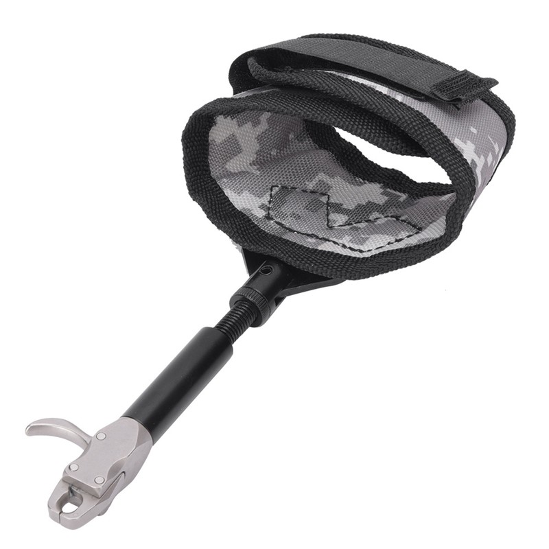 Canvas Wrist Strap Compound Bow Release Aid Tool Hunting Arrow