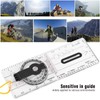 AIMALL Pocket Navigation Compass with Map Reading Magnifier, Base Plate,