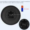Gentpovth 8 Inch 20 cm Wall Clock, No Ticking Noise,