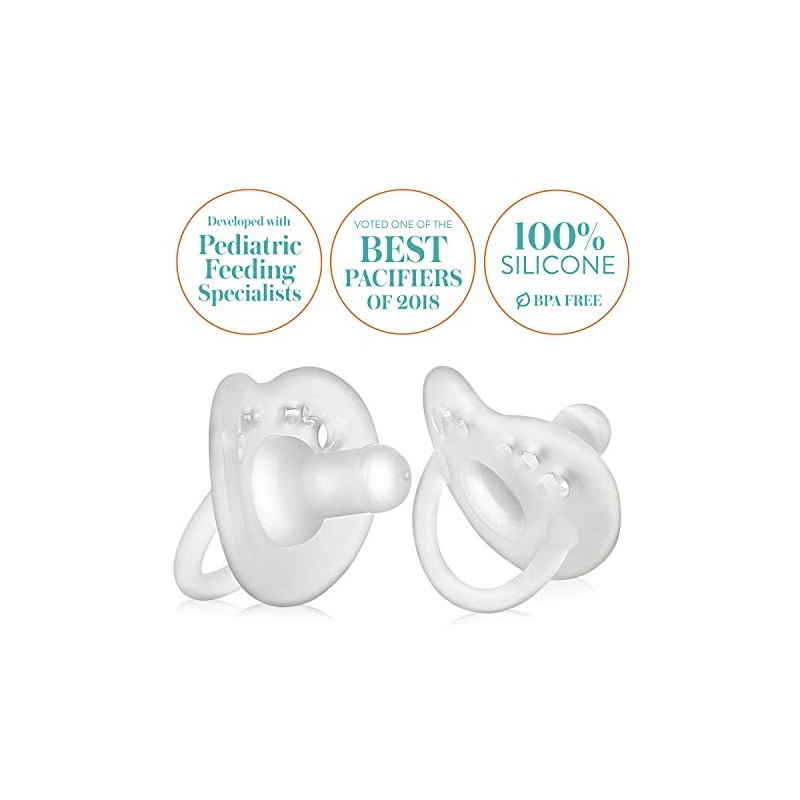 Evenflo Balance + Chupete cilíndrico (0 meses +, 6 unidades,