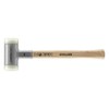 Halder SuperCraft Dead Blow Mallet 3366.050 - Non-Rebounding Mallet, Hard Nylon Inserts, Hickory Wood Handle with Overstrike Protector, 50mm, 2.2 lbs.