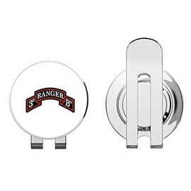 US Army 3rd Ranger Battalion Golf Hat Clip with Magnetic Ball Marker