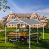 Thanaddo 10 x 20 Ft Carport Replacement Canopy Cover Garage