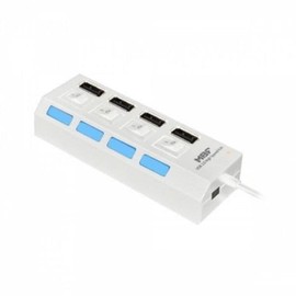 USB2.0 USB C타입 4포트 무전원 화이트 허브 USB 2.0 USB Type-C 4-Port Powered Off White Hub