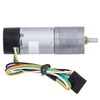 DC Geared Motor with Encoder Speed Measuring Signal Feedback Smart