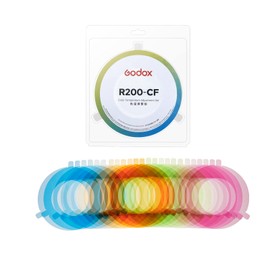 Godox R200-CF Color Gels for Godox R200 Ring Flash Head, Flash Color Filters, Lighting Gels for R200